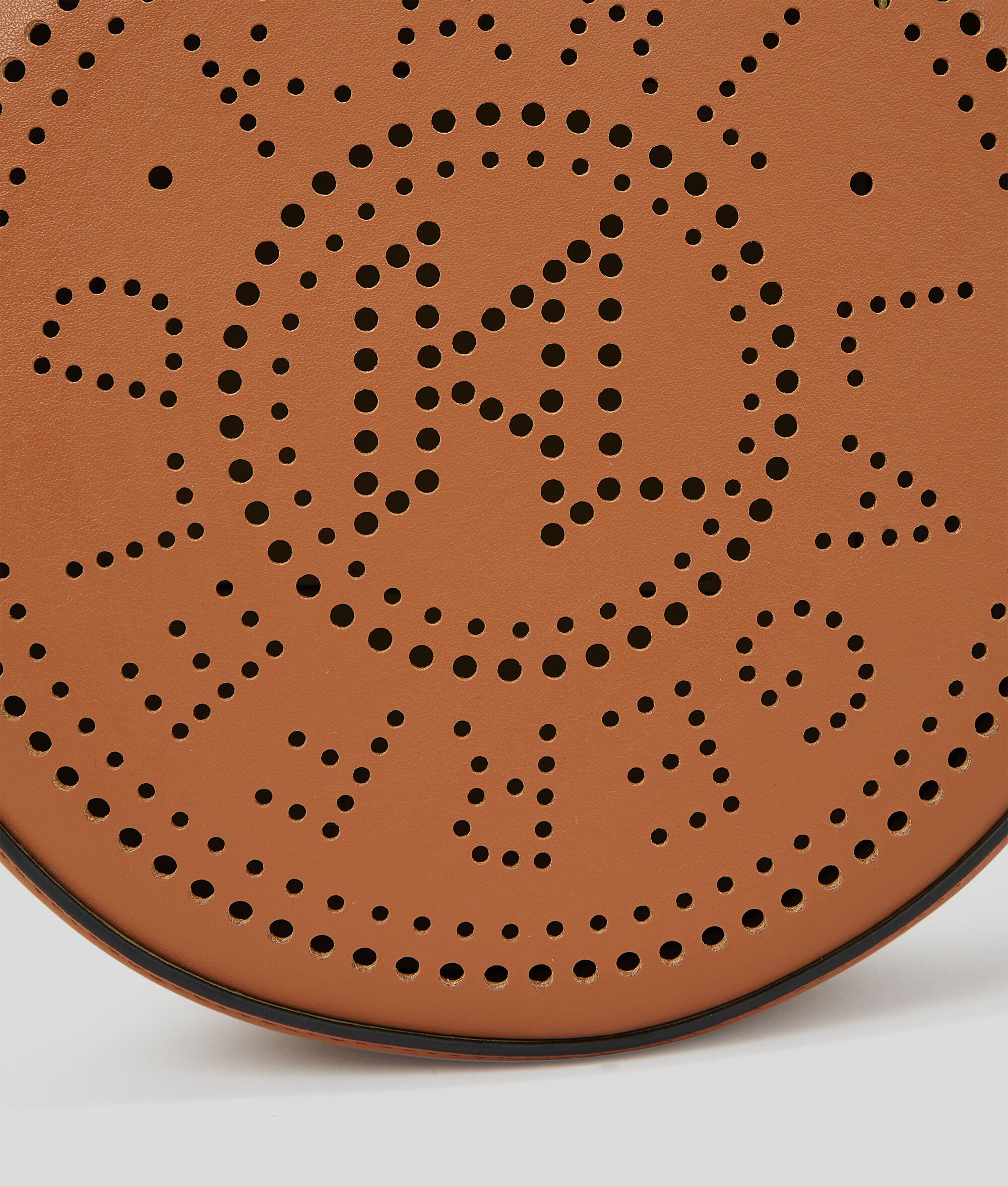 (image for) Intuitive K/CIRCLE ROUND PERFORATED LOGO CROSSBODY BAG